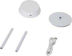 Aigostar - Lampada da tavolo LED dimmerabile AMBIENT LED/2,4W/5V 3000-6500K bianca