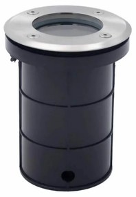 Faretto Carrabile Tondo GU10, IP67 con Doppio Pressacavo Base GU10