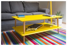 Tavolino bianco con base ribassata KORO Koro - Ragaba