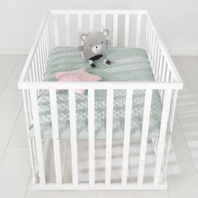 Lettino bianco con ruote 100x75 cm Style – Roba