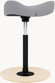 Sgabello da ufficio ergonomico imbottito Move, regolabile in altezza