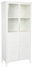 Vetrina metallica bianca 35x150 cm Miya - White Label