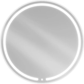 Mexen Rose specchio da bagno retroilluminato, rotondo 100 cm, LED 6000K, antiappannamento - 9810-100-100-611-00