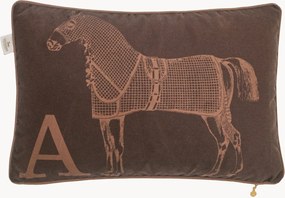 Cuscino in velluto Classic Horse