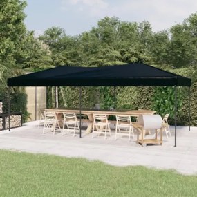 Tenda per Feste Pieghevole Nero 3x6 m