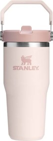Borraccia termica rosa chiaro in acciaio inox 410 ml IceFlow™ Flip Straw 2.0 Tumbler Rose Quartz – Stanley