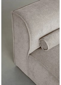 Divano componibile beige (con penisola a destra) Flex Felix – Miuform