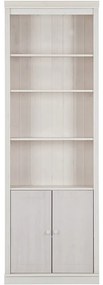 Libreria in legno di pino bianco 74x223 cm Anita - Støraa