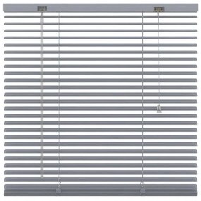 Veneziana Odessa in alluminio, argento 200 x 180 cm, Larghezza lamelle: 25 mm