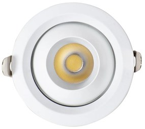 Faro LED da Incasso 12W Ø75mm IP40 Orientabile con driver Philips Colore Bianco Variabile CCT