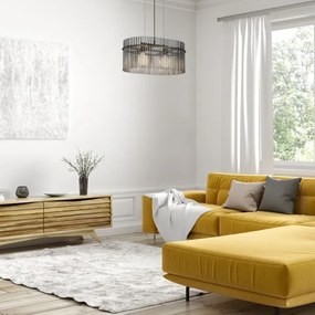 Rabalux 72262 - Lampadario a sospensione con filo INESA 2xE27/40W/230V