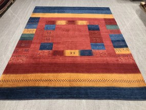 Gashguli Tappeto 300 x 390 Rosso (Iran) Annodato A Mano