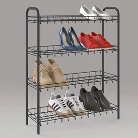 Scarpiera A 4 Livelli Shoe 4 Nera /