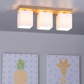 Spot-Light 2284374 - Plafoniera INGER 3xE27/25W/230V