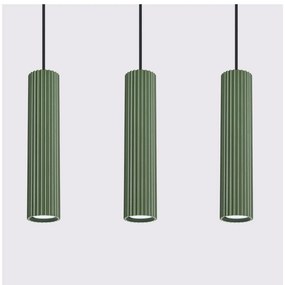 Lampadario verde Gleam – Sollux