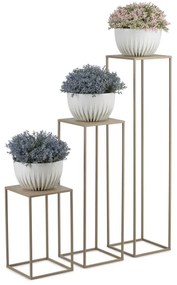 Portafiori 40x24 cm beige