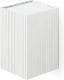 FARO 40534 - Applique SOLE 1xGU10/8W/230V bianco ondulato quadrato