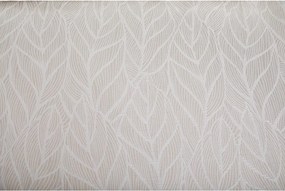 Biancheria da letto singola jacquard beige 140x200 cm Florida - My House