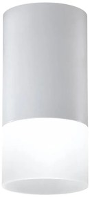 Faretto TUBA 1xGU10/15W/230V grigio/bianco