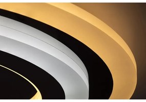 Rabalux 71315 - Plafoniera LED dimmerabile da soffitto TANELI 56W/230V 3000/4000/6000K finitura cromata + telecomando