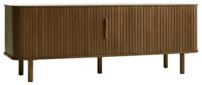 Tavolo TV marrone in rovere 56x160 cm Cavo - Unique Furniture