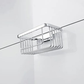 NIMCO Ki 14015-26 - Mensola da parete doccia KIBO cromo lucido