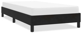 Giroletto Senza Materasso Nero 90x210 Cm İn Velluto /