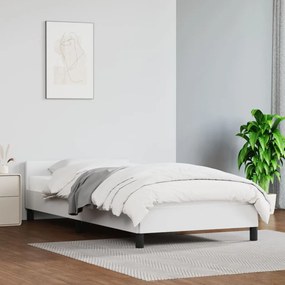 Giroletto Con Testiera Senza Materasso Bianco 90x190 Cm /
