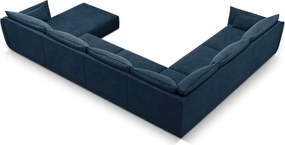 Divano angolare blu scuro (angolo sinistro) Vanda - Mazzini Sofas