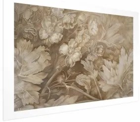 Poster - Ornamental Floral Carvings Senza cornice, con margine 60x40
