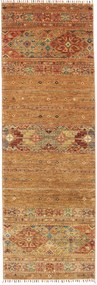 Samarkand Tappeto orientale 80 x 240 Marrone (Pakistan) Annodato A Mano