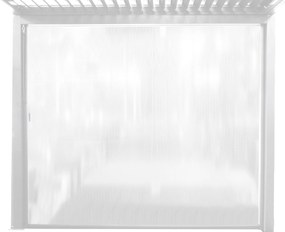 Laterale in PVC per lato da 4 m pergola bioclimatica
