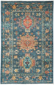Samarkand Tappeto 120x80 Grigio (Pakistan) Annodato A Mano