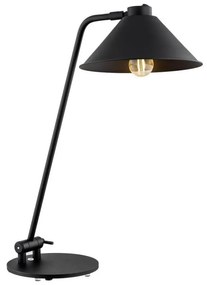 Argon 4998 - Lampada da tavolo GABIAN 1xE27/15W/230V nero