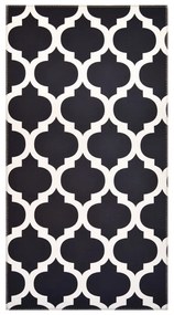 Tappeto Elisabeth in bianco e nero, 50 x 80 cm Geo - Vitaus