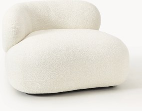 Poltrona lounge in bouclé Alba