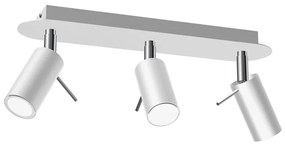 Faretto PRESTON 3xGU10/40W/230V bianco