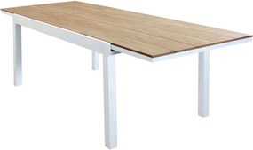 VIDUUS - tavolo da giardino allungabile in alluminio e polywood
