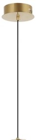 Lampadario LED sospeso ZING LED/19W/230V, finitura oro