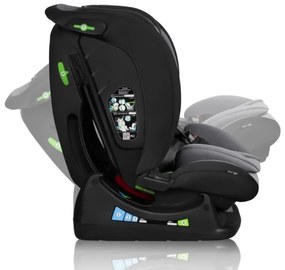 Lionelo - Seggiolino auto IZZY i-Size 40-150 cm Nero/Grigio