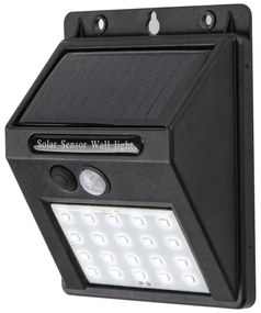 Rabalux - Lampada da parete solare LED con sensore IP44
