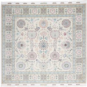 Tabriz Tappeto 300 x 290 Beige (Iran) Annodato A Mano