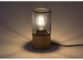 Rabalux 74040 - Lampada da tavolo CALLUM 1xE27/25W/230V faggio