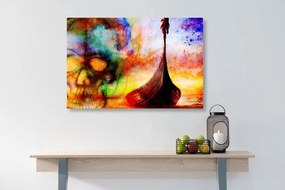 Quadro su tela – Nave vichinga