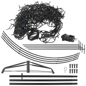 Decorazione natalizia a 480 LED, 230 V, IP44, 180 cm