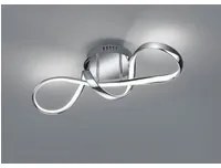 Plafoniera Perugia Design Fiocco Cromo Led Dimmer 4000k Trio Lighting