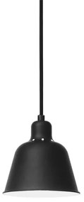 Carpenter Lampada a Sospensione Ø15 Piano Black - Halo Design