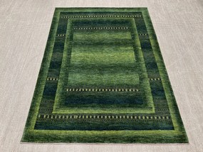 Loribaft Tappeto 230 x 170 Verde (Iran) Annodato A Mano