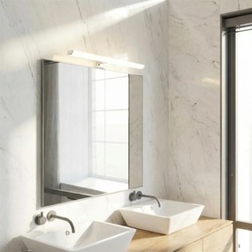 Lampada LED da Specchio 60cm 11W Stondata IP44 Tripla Installazione Colore Bianco Caldo 3.000K
