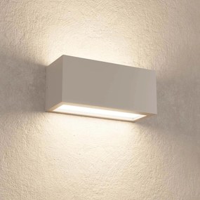 Applique Band Design - E27 Grigia Bidirezionale IP65 per Esterni